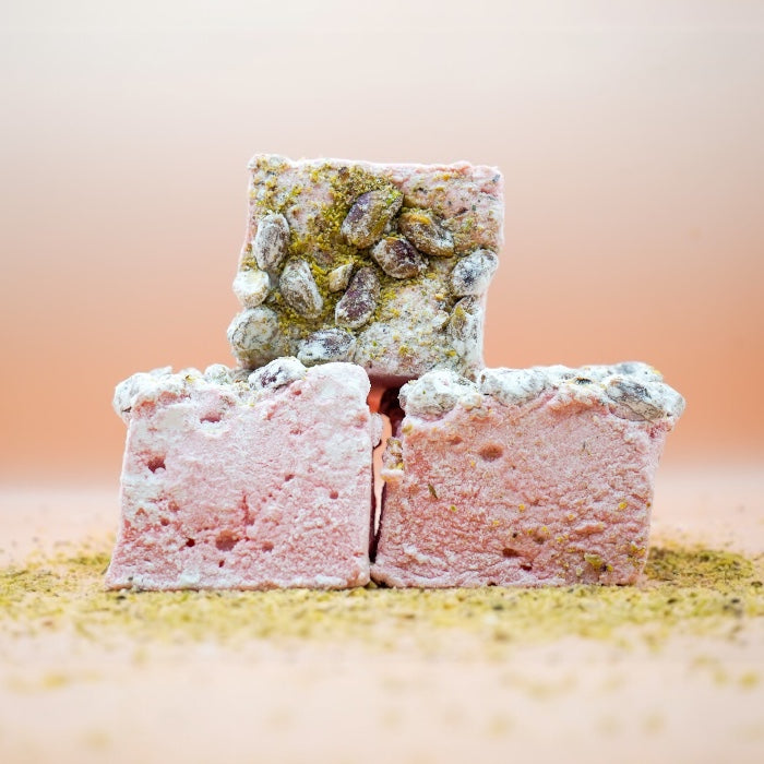 Raspberry & Pistachio Marshmallow